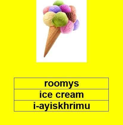 Roomys muurkaart