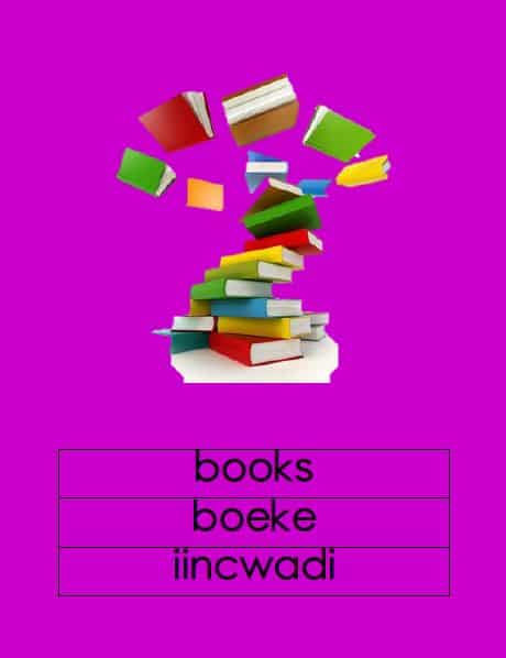 Taal Muurkaarte Engels - Skool