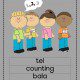 Setswana Tel 1-10 Muurkaarte