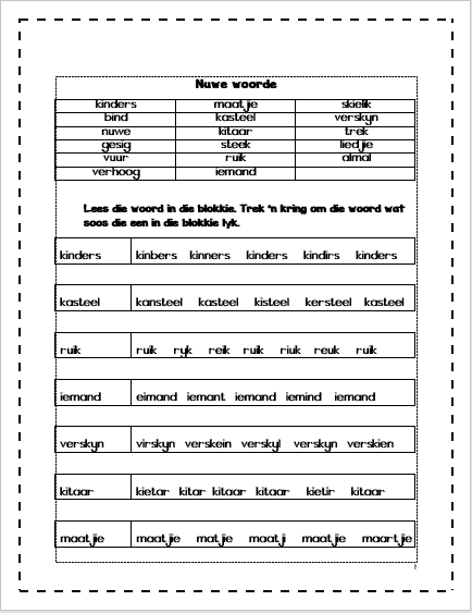 Robin Hood Werksboek