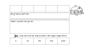 Sinsbou - Op die plaas. Klank en woordbou Gr 2 (1)