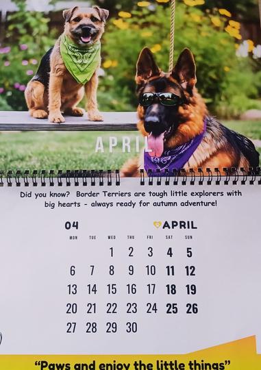 CALENDAR SLIMJUFF 2026 - April